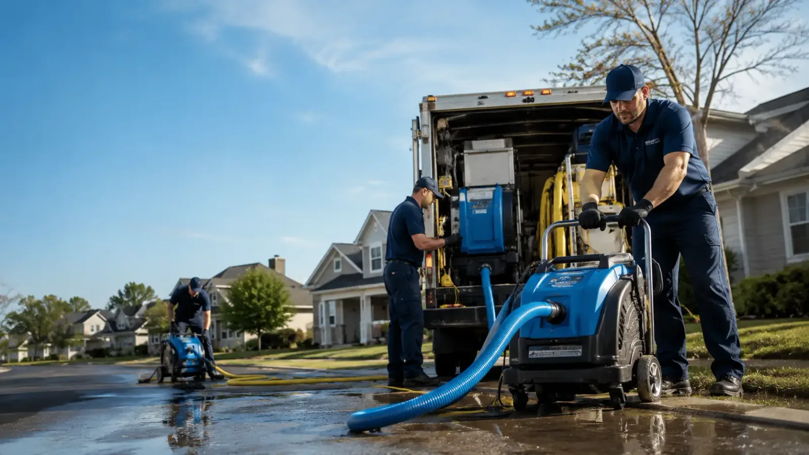 Flood Damage Cleanup in Collinsville, OK